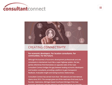 Tablet Screenshot of consultantconnect.org
